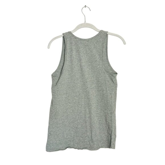 Calvin Klein Women's Lightweight Scoopneck Tank in Gray - Sz M - Picture 2 of 3